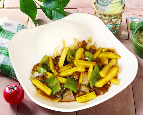 土豆牛肉饭