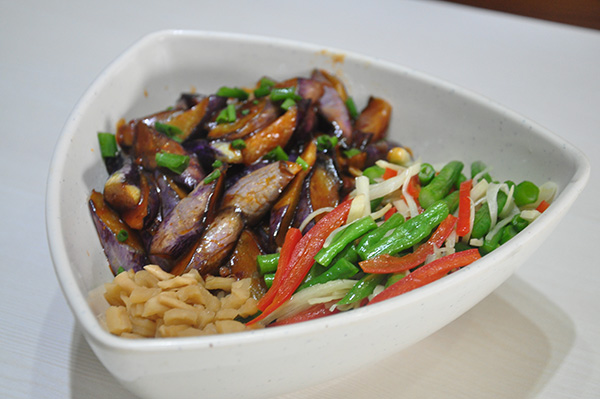 麻婆茄子饭