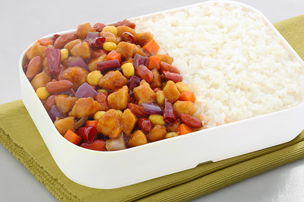 宫保鸡丁饭