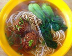 汤面类,红烧狮子头面